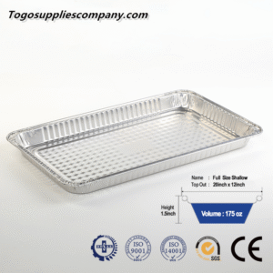 Disposable Aluminum Pan-Full Size Shallow