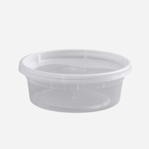 8 oz. - Deli Soup Containers Combo with Lids - 240/CT